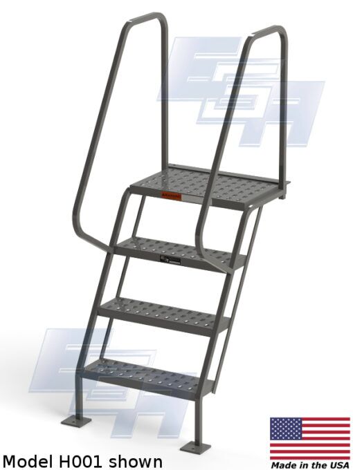 All-Welded Access Stairways – EZY Tread