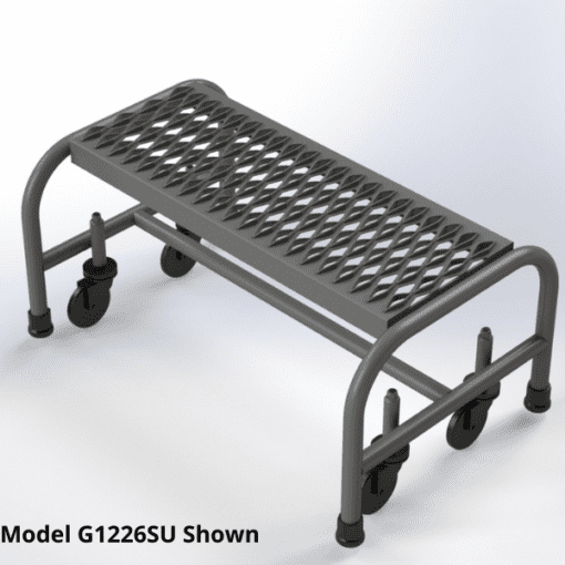 Industrial Rolling Ladders – Set Up – Grip Strut