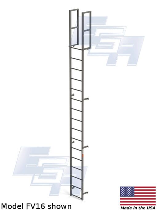 Fixed Vertical & Cage Ladders – Without Cage