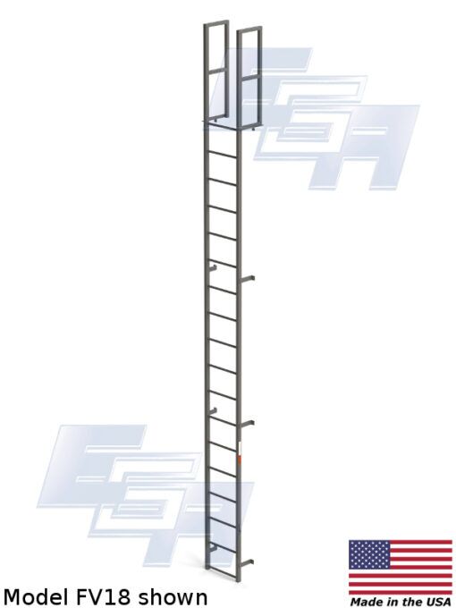 Fixed Vertical & Cage Ladders – Without Cage