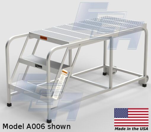 Mobile Aluminum Work Platforms – Aluminum Ribbed Channel