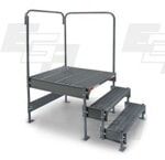 custom work platform corner Style 4