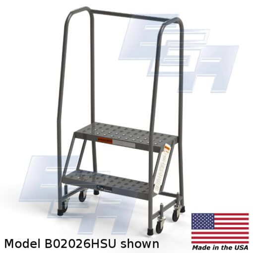 Industrial Rolling Ladders – Set Up – Grip Strut