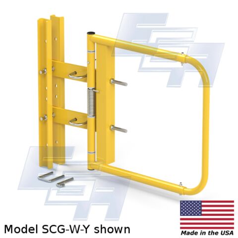 Industrial Swing Gate - SCG-W-Y EGA Products industrial swing gate