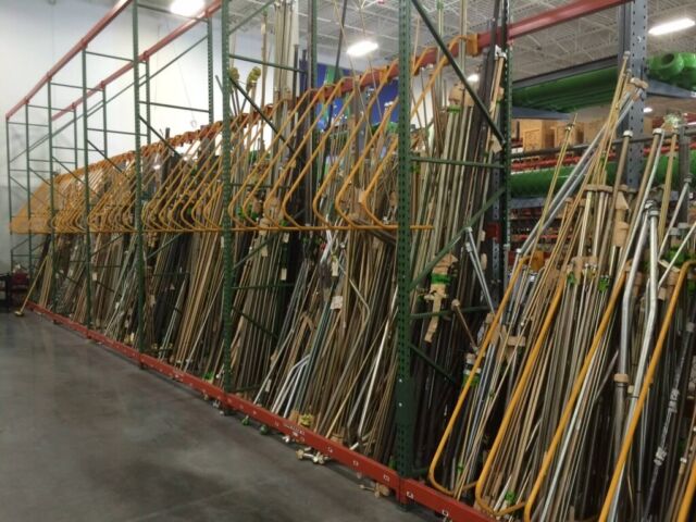 Custom Bay Divider - EGA Products, Inc. Custom D-Divider for pallet racking by EGA Products